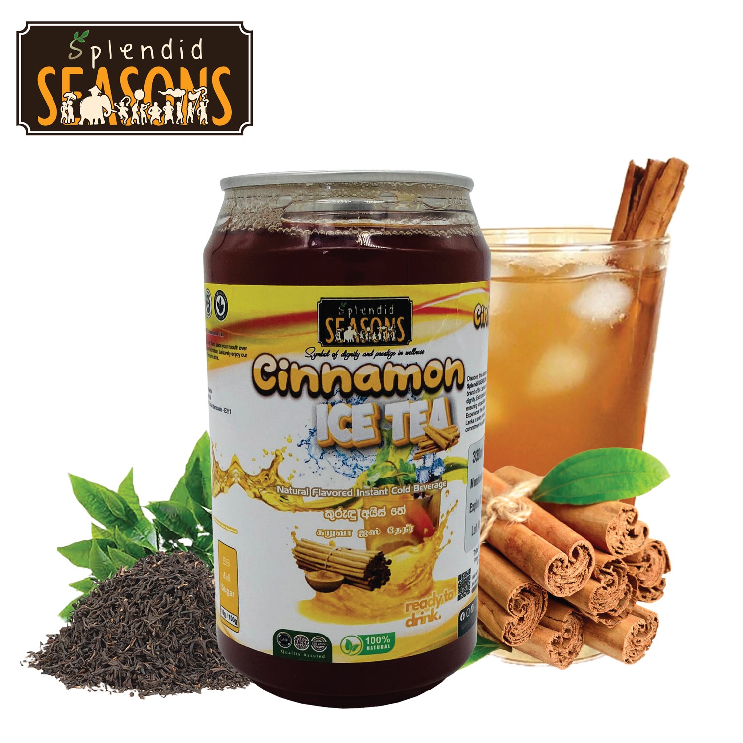 Natural Ceylon Cinnamon Flavoured Ice Tea