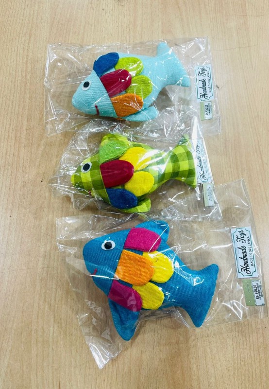 Colourful Fish Plush Soft Toy Gift for Children