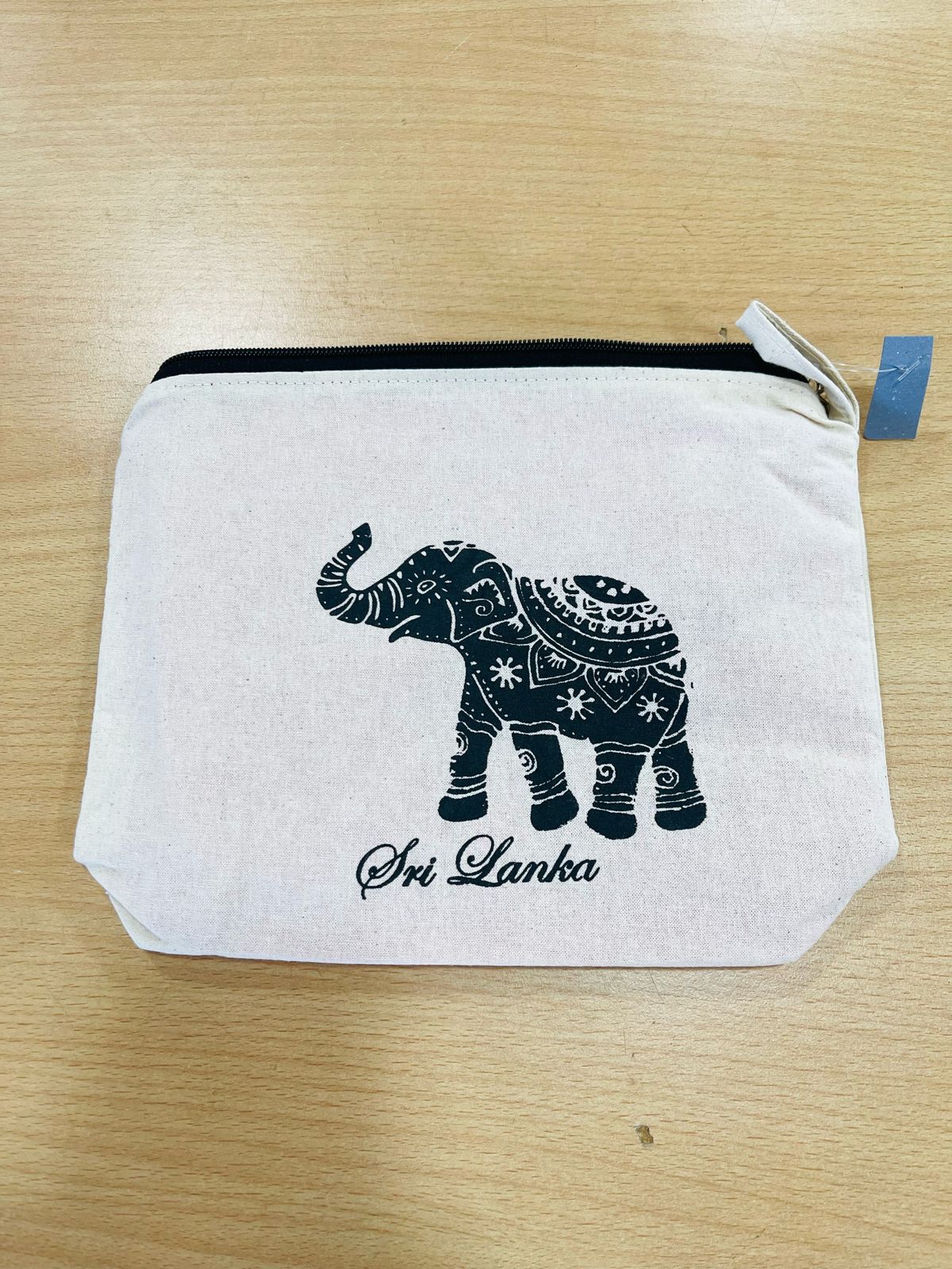 Small Bag with Elephant Artwork