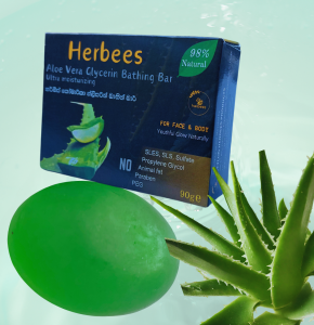 Herbees Aloevera Ultra Moisturizing Glycerin Bathing Bar