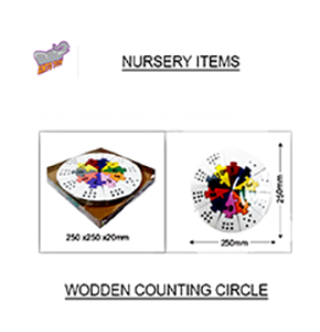 Wooden Counting Circle