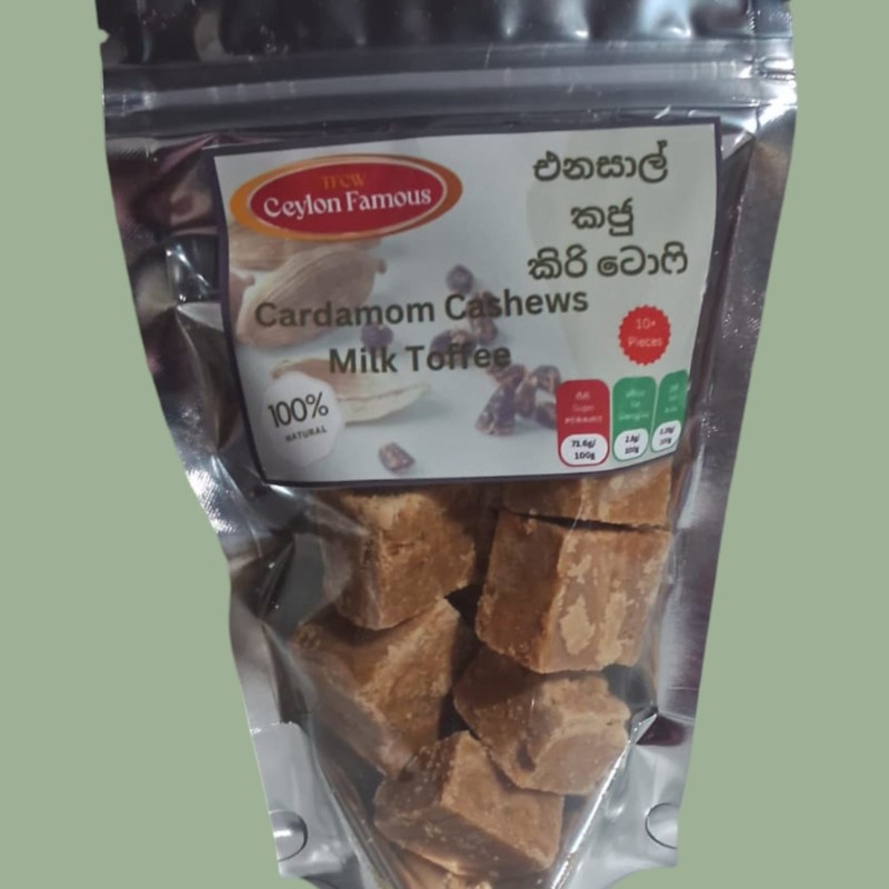 Cardamom Cashew Milk Toffees