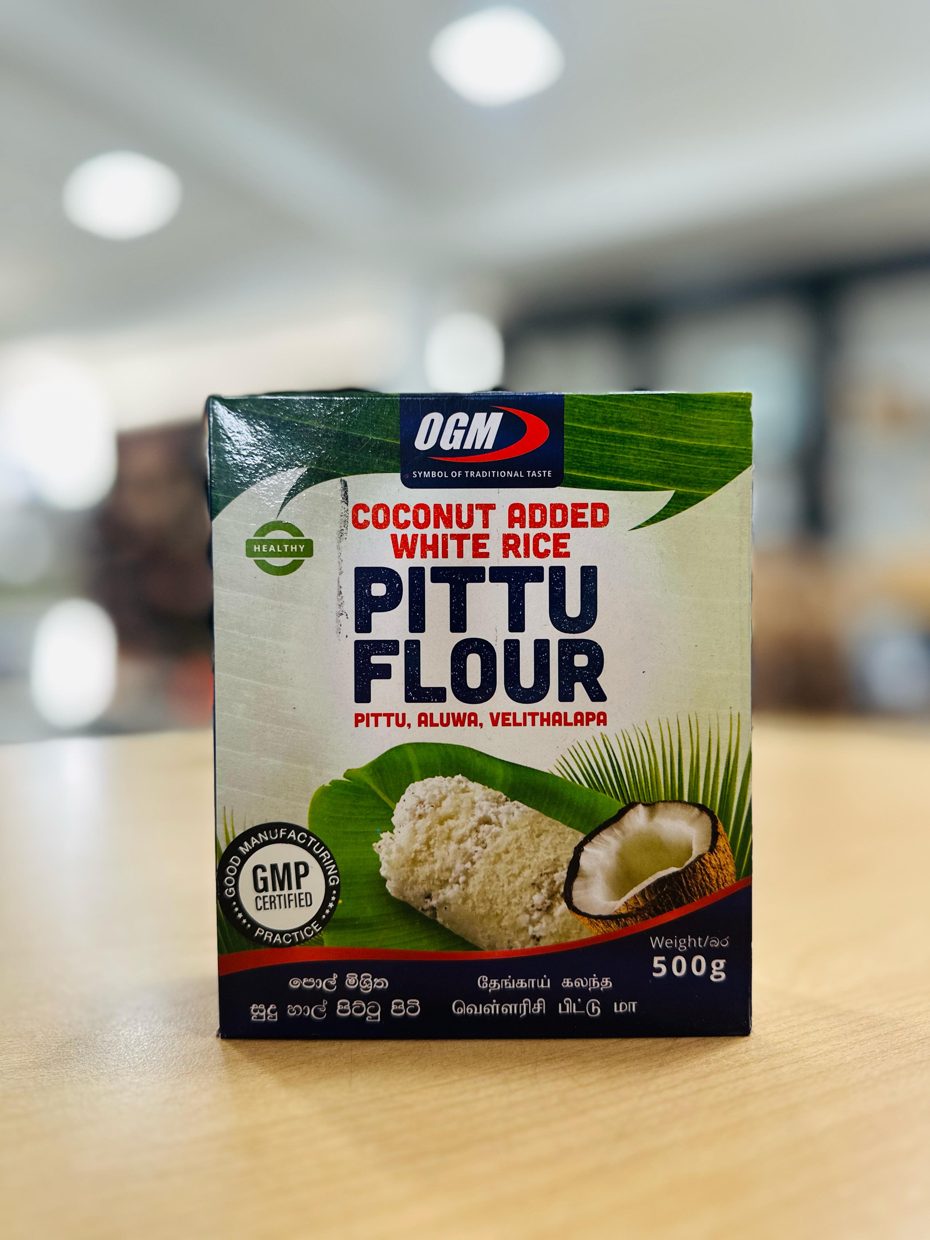 Coconut Added White Rice Pittu Flour