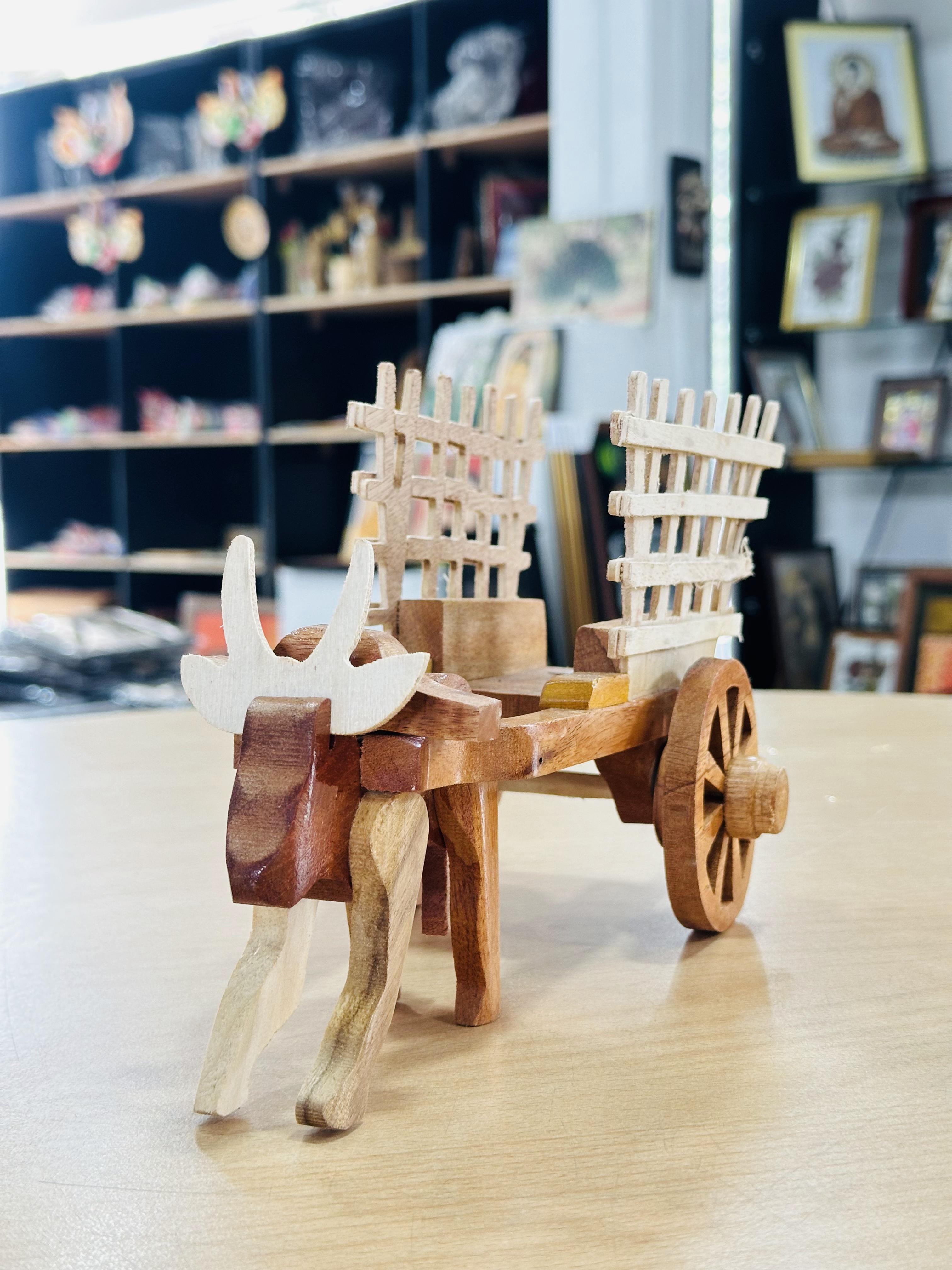 Wooden Traditional Cart Toys