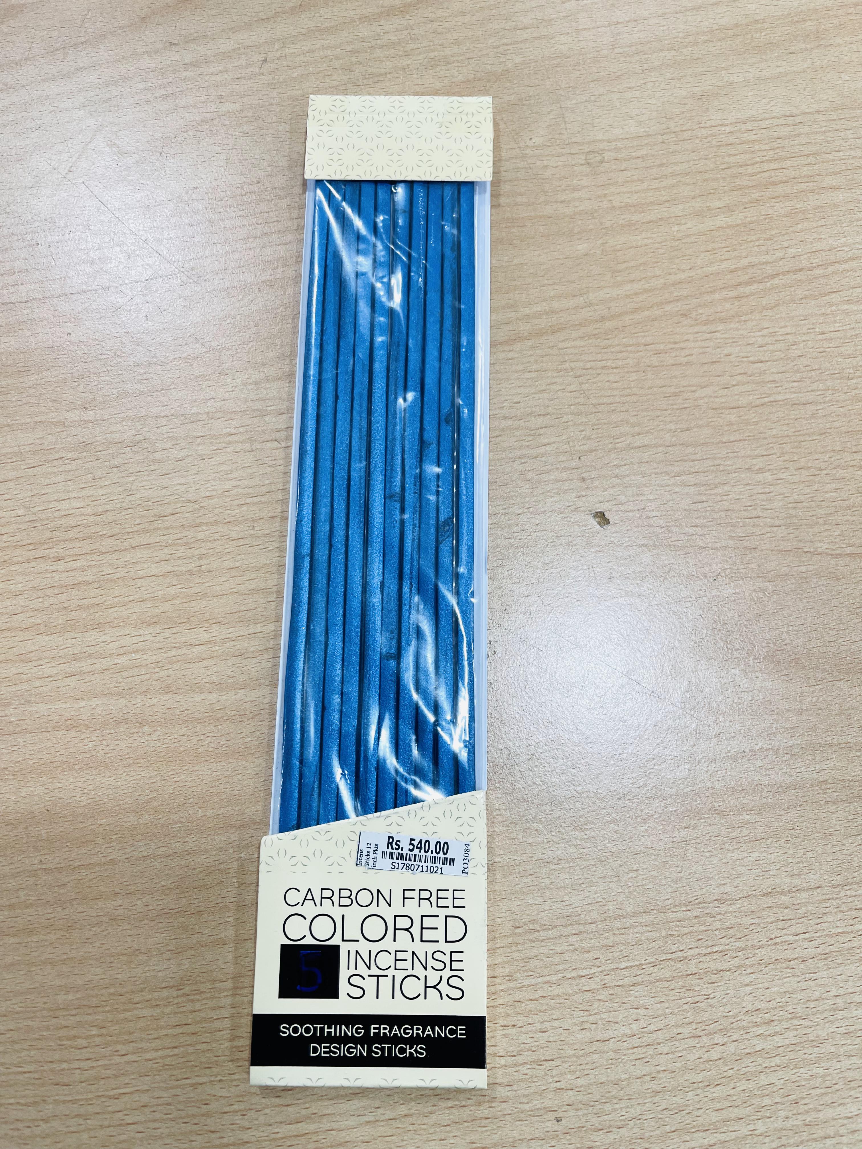 Carbon Free Coloured Incense Sticks 10 sticks