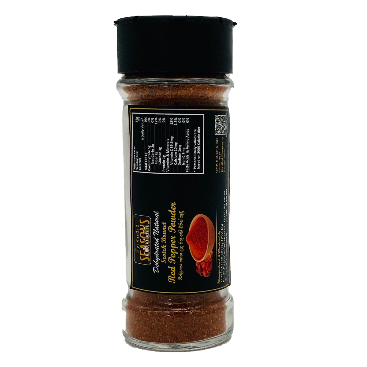 Dehydrated Scotch Bonnet Red Pepper Powder