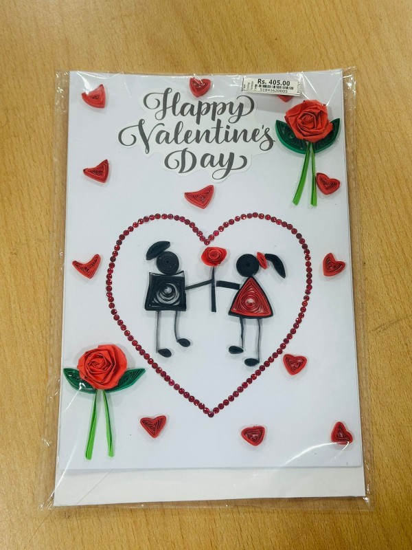 Handmade Valentine Card Creative Design