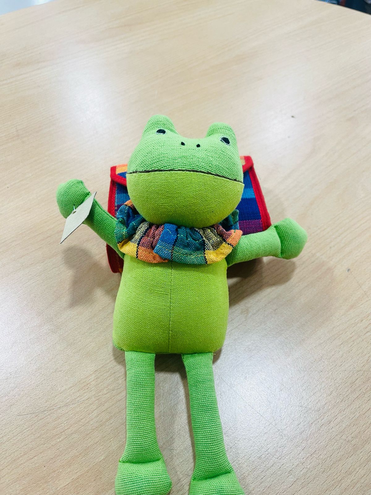 Happy Frog with Scarf Soft Toy Gift for Children